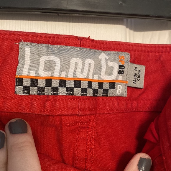 Red L.A.M.B. Pants - like denim - Picture 5 of 10